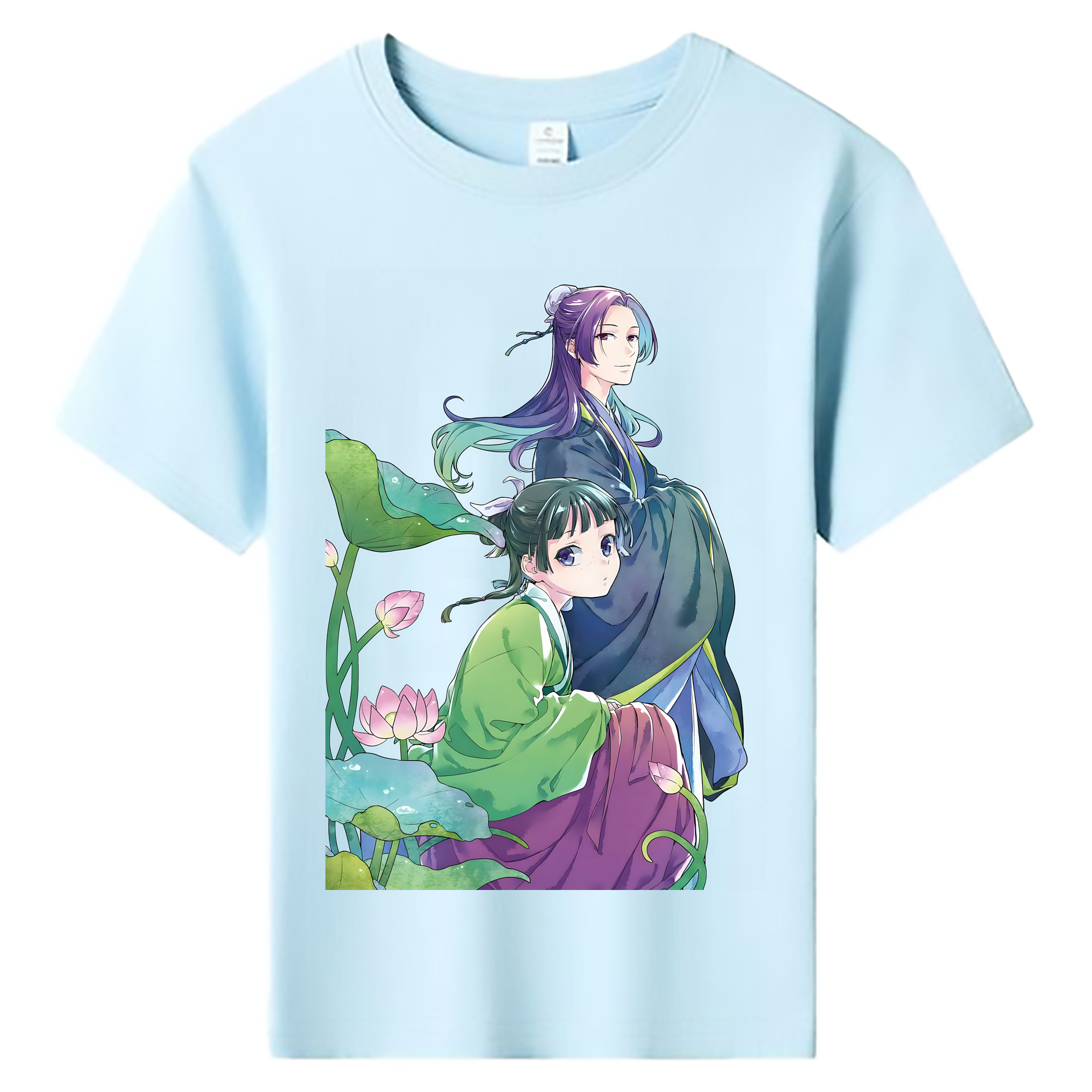 （画像用） 薬屋のひとりごと The Apothecary Diaries 綿100％キッズTシャツ（フロントプリント）